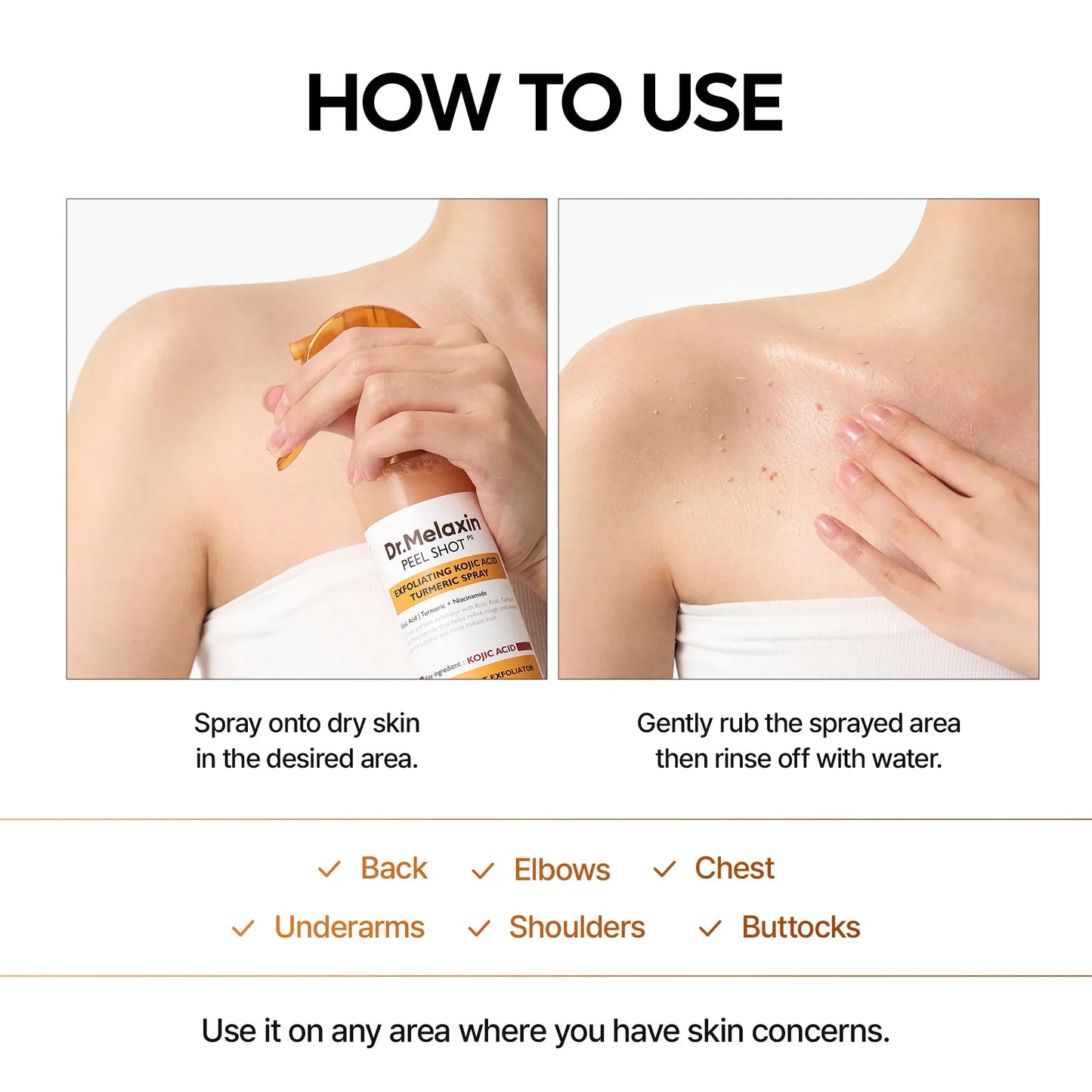 Dr Melaxin™ Acid Turmeric Cleaning Spray